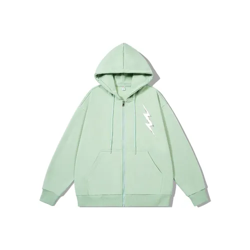 GDRG Светло-зеленый унисекс свитшоты