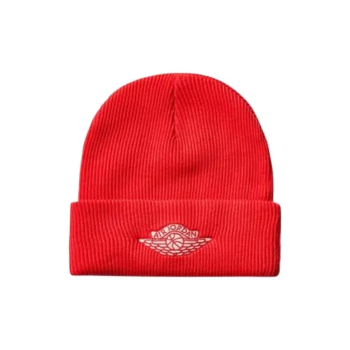 Джордан Полиэстер Шапки-бини Унисекс Чили Красный Парусный Белый