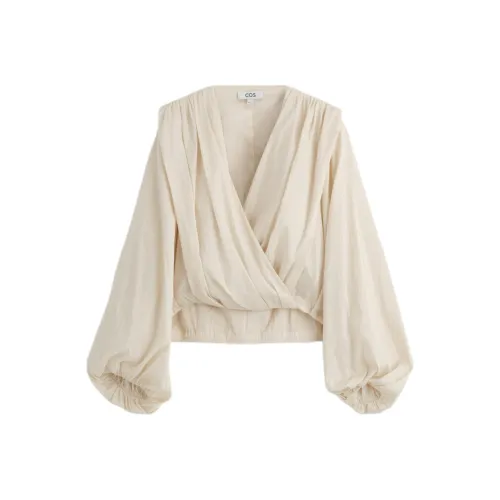 COS Экрю Женские Рубашки