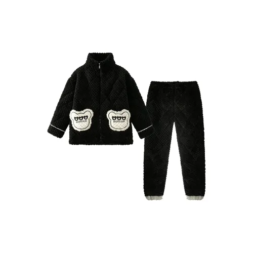 O'MESIK Черный Женский Пижамный Комплект