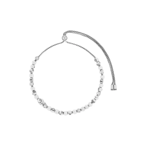 LOUIS VUITTON Металлические ожерелья Мужской Серебряный