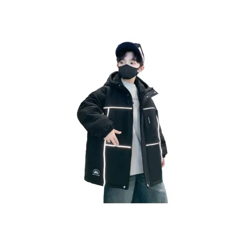 CAMKIDS Черный Школьный возраст Утеплённые куртки