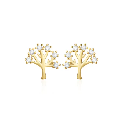 Серьги-гвоздики из стерлингового серебра 925 пробы CHIMERA женские