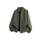 Армейский зеленый с флисовой подкладкой [Без логотипа, версия]