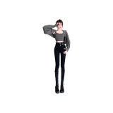 Черный с флисовой подкладкой