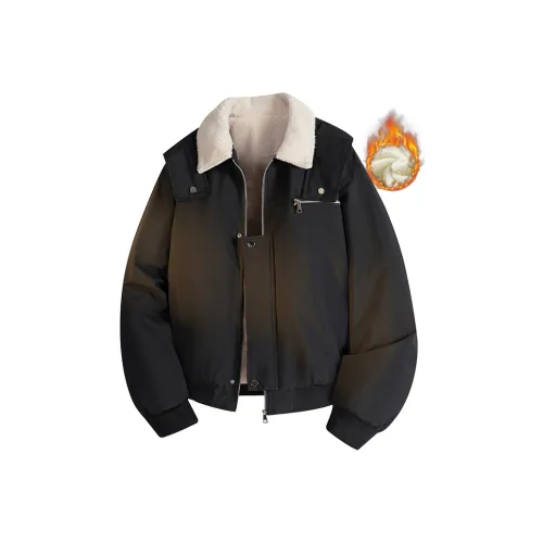 DOUBLEFISH Хлопковый пуховик унисекс