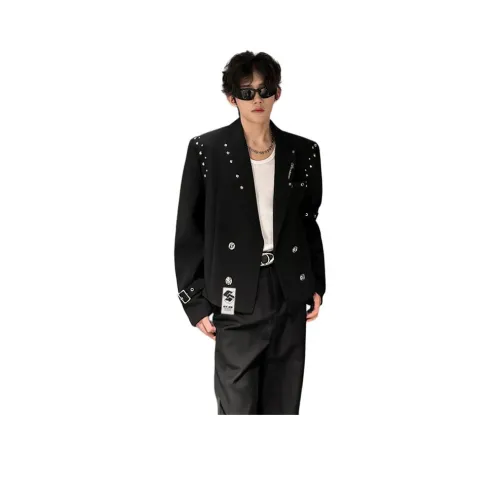 GY.VG Черный Мужской Бизнес Костюмы