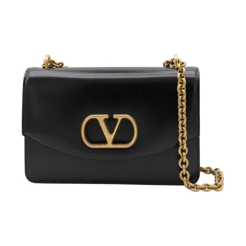 Valentino Garavani Sheepskin Сумка через плечо Мужская Черная