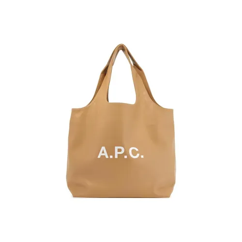 A.P.C. Joint Paragraph Полиуретан Сумка Унисекс Earth Желтый