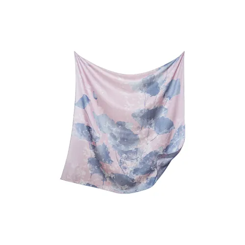 WENSLI Шарфы из шелка с тутовым шелком Женские