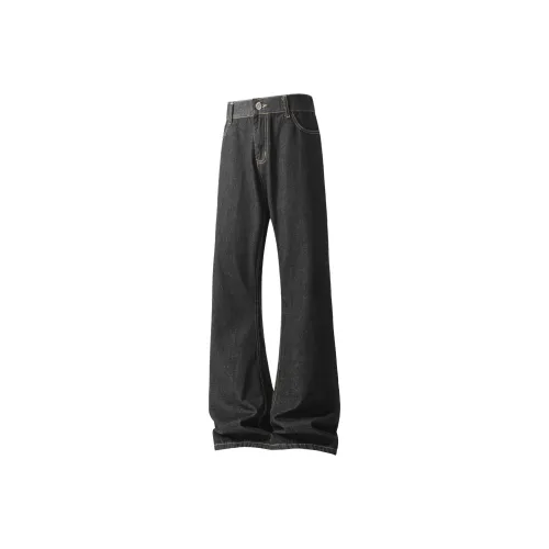 AULDEY Черные Унисекс Джинсы
