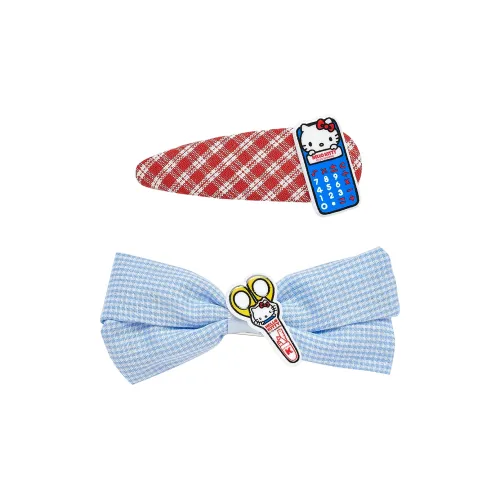 Санрио Hello Kitty Ткань Заколки для волос Женские
