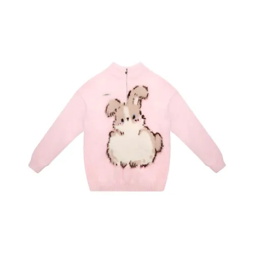 MDEHT Розовый Женский Трикотаж