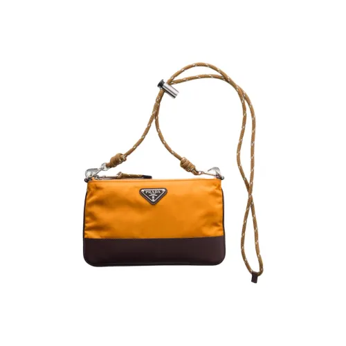 PRADA RE Нейлоновые сумки через плечо сумка на плечо унисекс амбра
