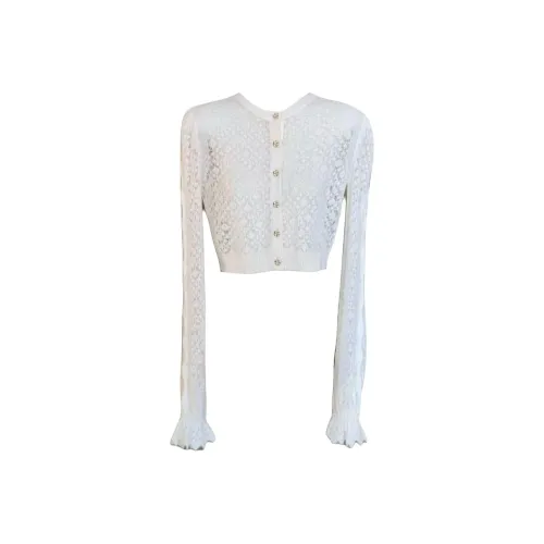 CHANEL Белые Женские Свитера