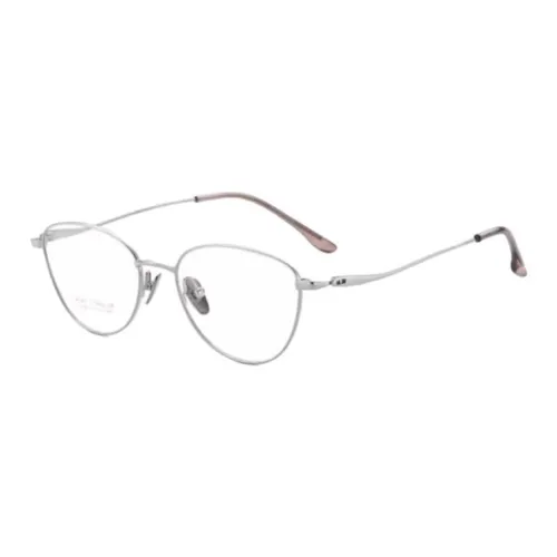 LOHO Титановый сплав Кошачий глаз Очки с диоптриями Unisex Light Серебряный Розовое золото