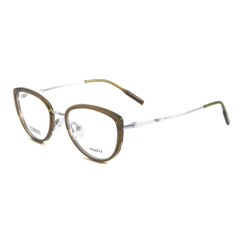 MUZU TR90+β-титан Очки с диоптриями Бабочка Унисекс