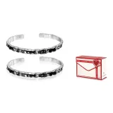 Чёрный, 1 пара + праздничная коробка