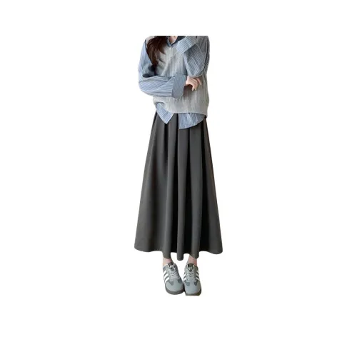 MADALLO Повседневный Длинный Юбка Женские