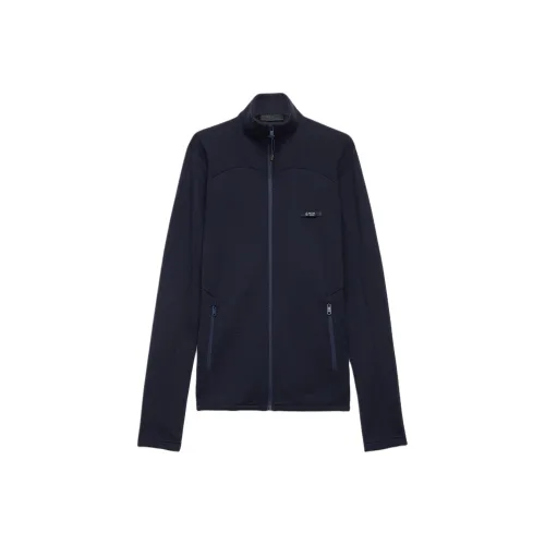 PRADA Синий Мужской Кашемировый Свитер