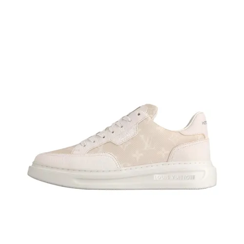 LOUIS VUITTON Beverly Hills Низкие Кроссовки для скейтбординга Мужские Бежевые