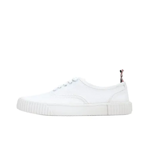 THOM BROWNE· Heritage Low Top Stylish Skateboarding Women's White