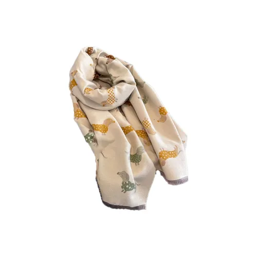 FOSS PHIL Вязаные шарфы из искусственного кашемира для женщин