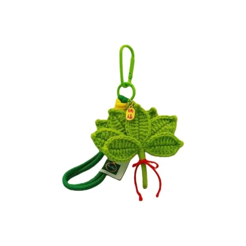 Nodding Bud Bug DIY Пряжа Счастливый Помело Лист Украшение Ручная Ткань Вязаный Брелок Плюшевая Подвеска 10 см Длина Тела