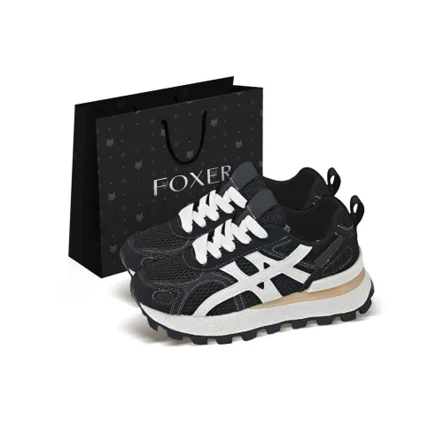 FOXER Амортизация Длина тела Увеличение Низкий Топ Повседневная обувь Женская