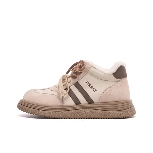 ST SAT Термический Slip-Resistant Низкий Топ Скейтборд Кроссовки Женские