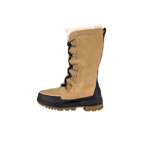 SOREL Высокие сапоги до колена 5 см мужские цвет Curry