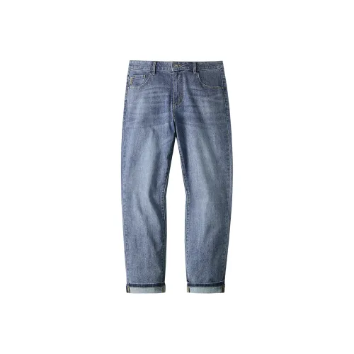 HLA Синий Серый DENIM GRADIENT Светлый 23 Мужские Джинсы