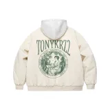 Экрю [MY1099 Утолщенный хлопковый пуховик]