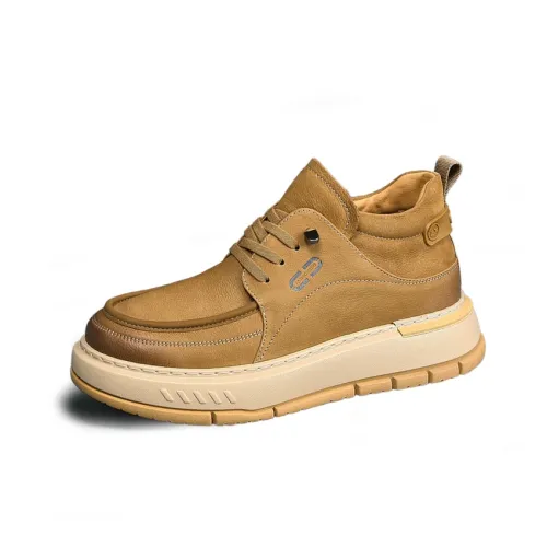 SENJIALUO Поддержка Легкий и Дышащий MID Топ Повседневная Обувь Мужская