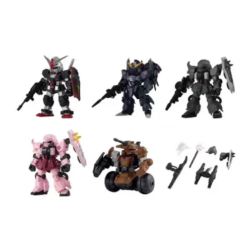 BANDAI Оригинальный Серебряный Bullet Warrior Lucky Draw Одиночная капсульная игрушка Цельная коробка 6 шт