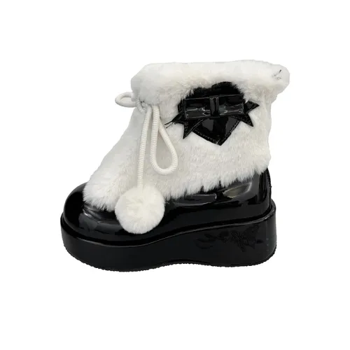 EEueeczs Короткие сноубутсы женские