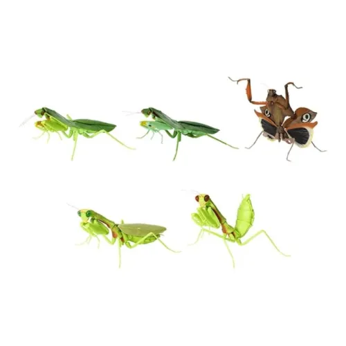 Bandai Ромб Backed Cockroach Крючок Backed Drywood Termite Счастливый Draw Один Капсульная игрушка Целая коробка 5 шт