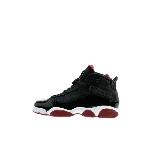 JORDAN Air Jordan 6 Кольца Детские баскетбольные кроссовки Высокий Топ Унисекс