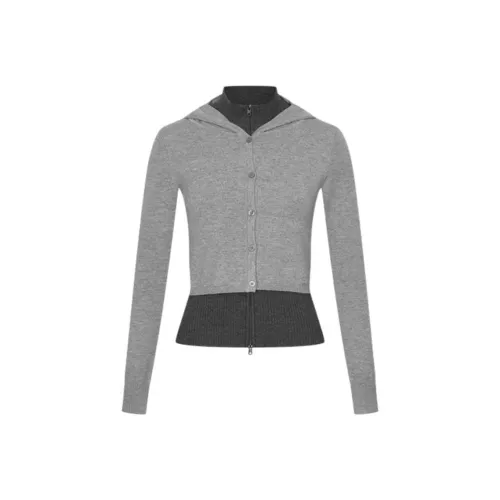 URBAN REVIVO Холодный серый Женский трикотаж