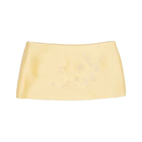 FANCI CLUB Цветочный дизайн STAIN LOW Длина шагового шва (передняя задняя посадка) Мини-юбка Повседневные короткие юбки Женские