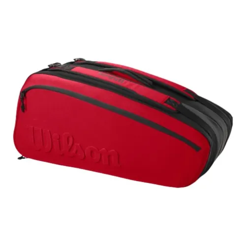 Wilson Теннис Ракетка Сумки Переработанный ПЭТ Полиэстер Унисекс
