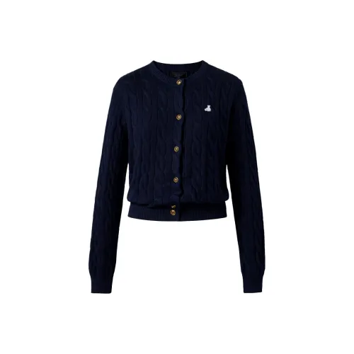 Teenie Weenie Все Season Жаккард Трикотажная ткань Трикотаж Женские