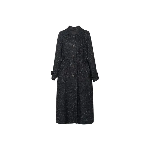 ROEYSHOUSE Черное Женское Пальто