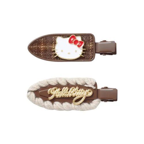 Санрио Hello Kitty Alloy Заколки для волос Женские