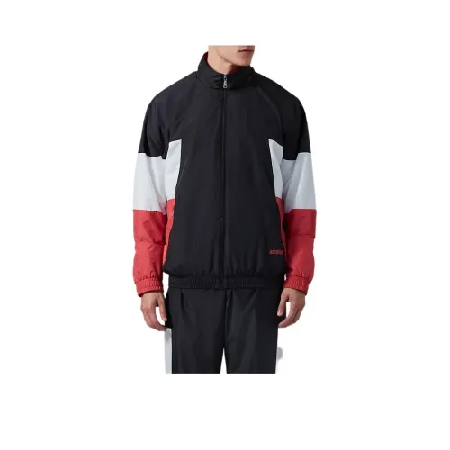 ASICS Черный Белый Красный Мужские Куртки