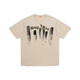 Топ цвета хаки с короткими рукавами