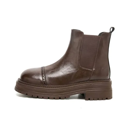 MALEMONKEY Платформа Martin Boots Chelsea Женские