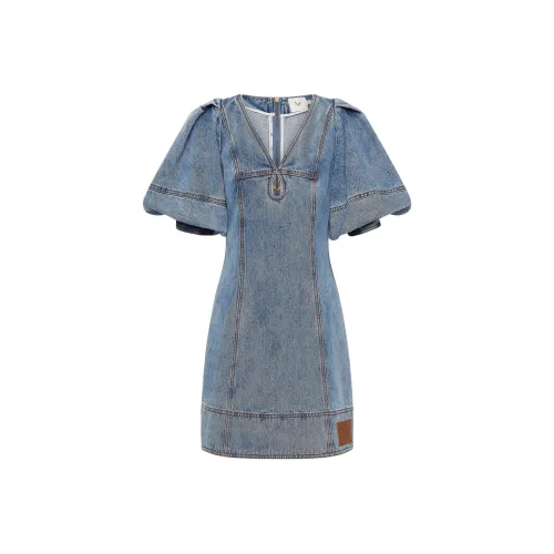 Aje Короткое платье с короткими рукавами женское