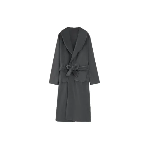 MENGLUAN Серый Мужской Халат для ванной