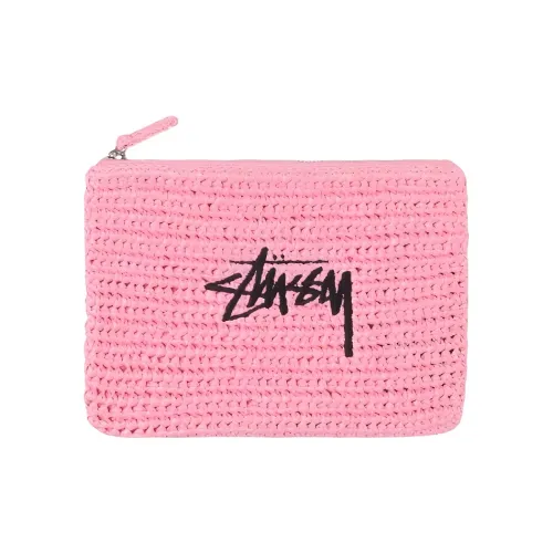 Stussy Полипропиленовый клатч стандартный женский светло-розовый